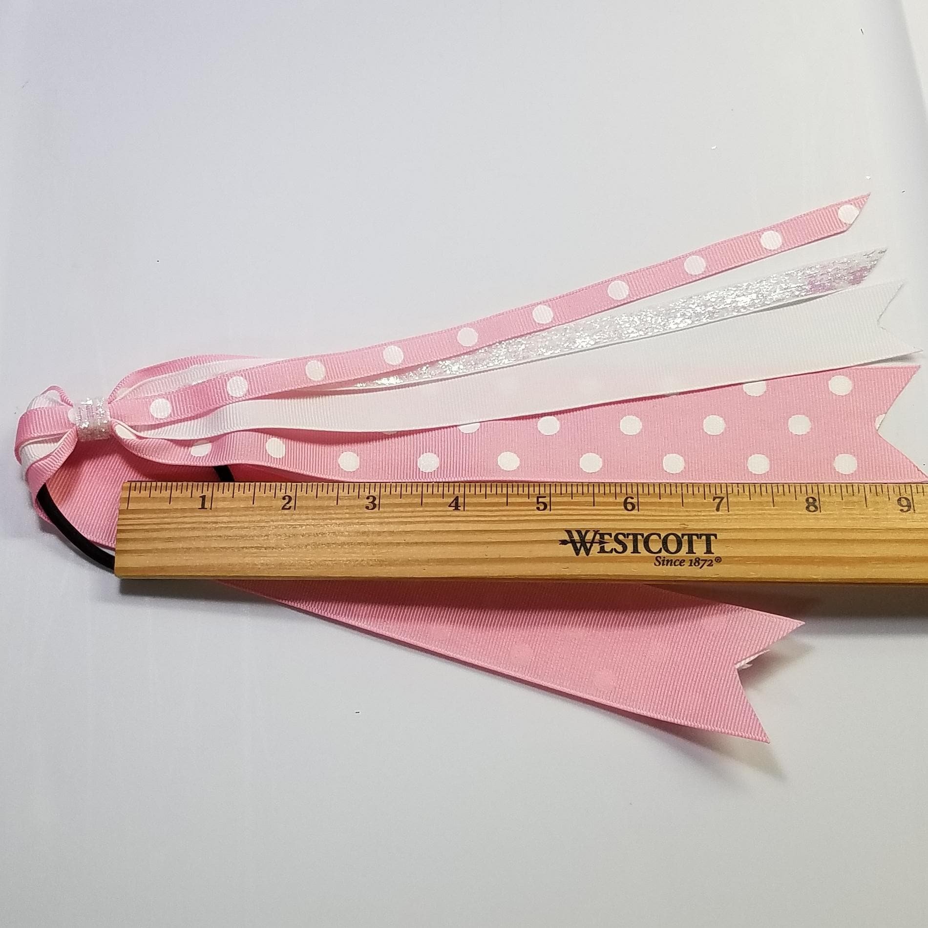 Pink White Polka Dot 