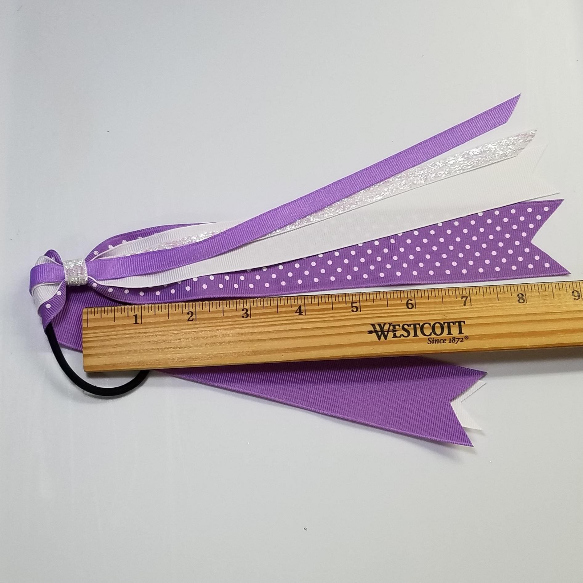 Purple Dark Orchid White Polka Dot