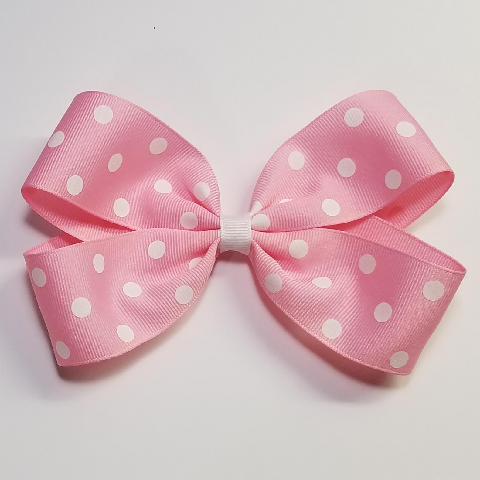 5" Pink Polka Dot 