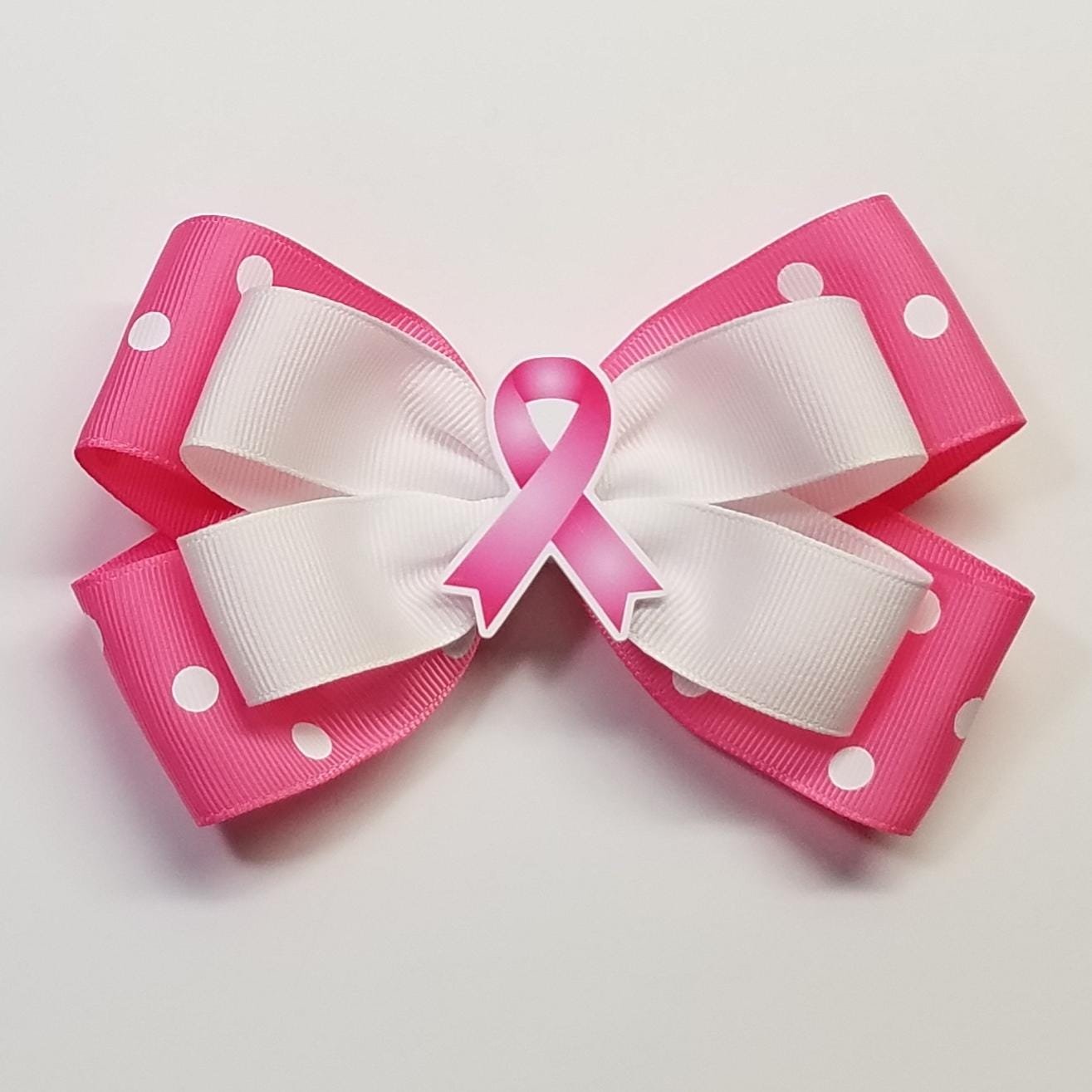 5" Pink Awareness Ribbon 