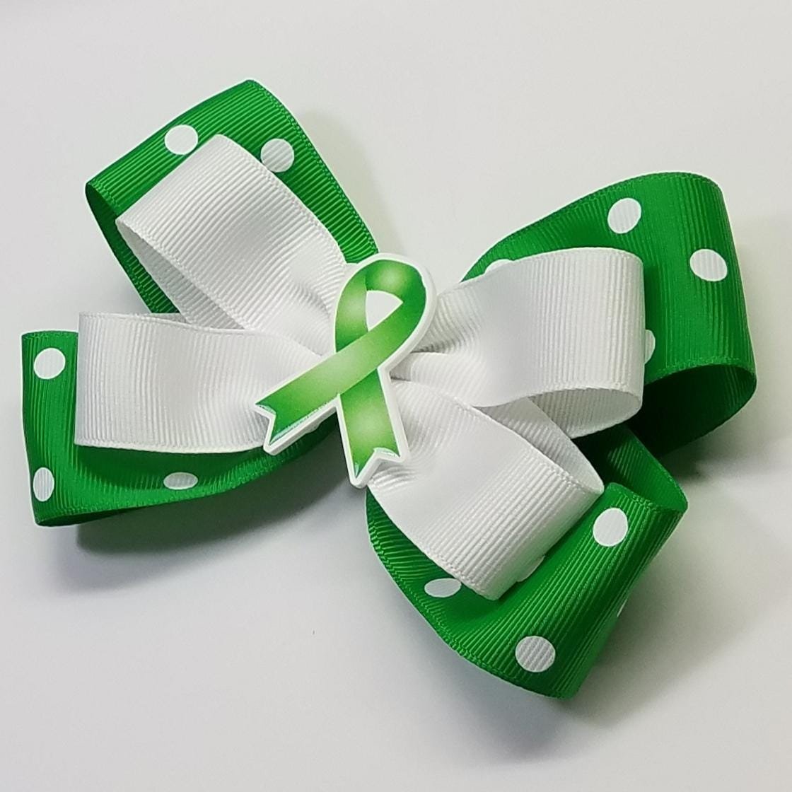 5" Green Awareness Ribbon
