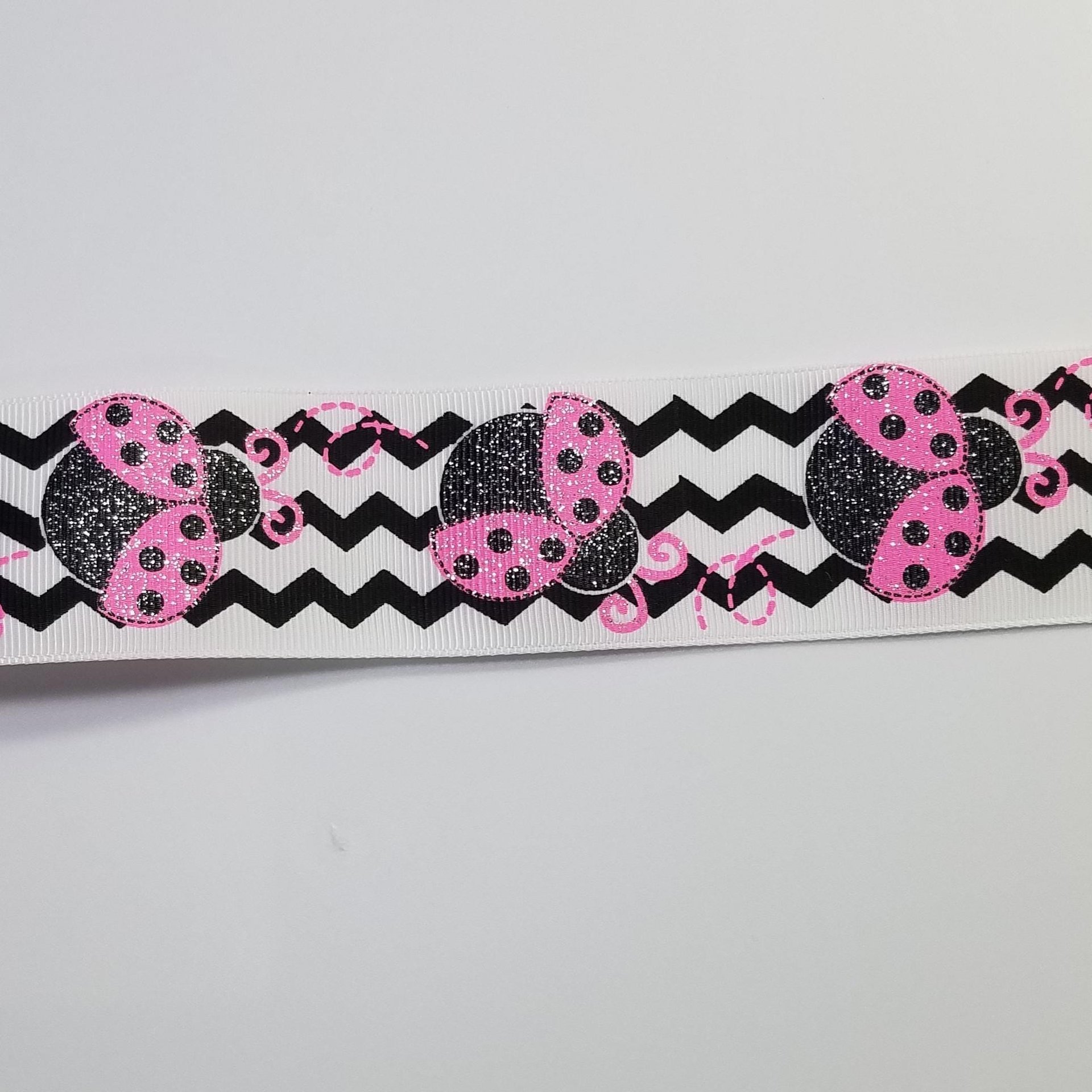 Pink Ladybug Glitter