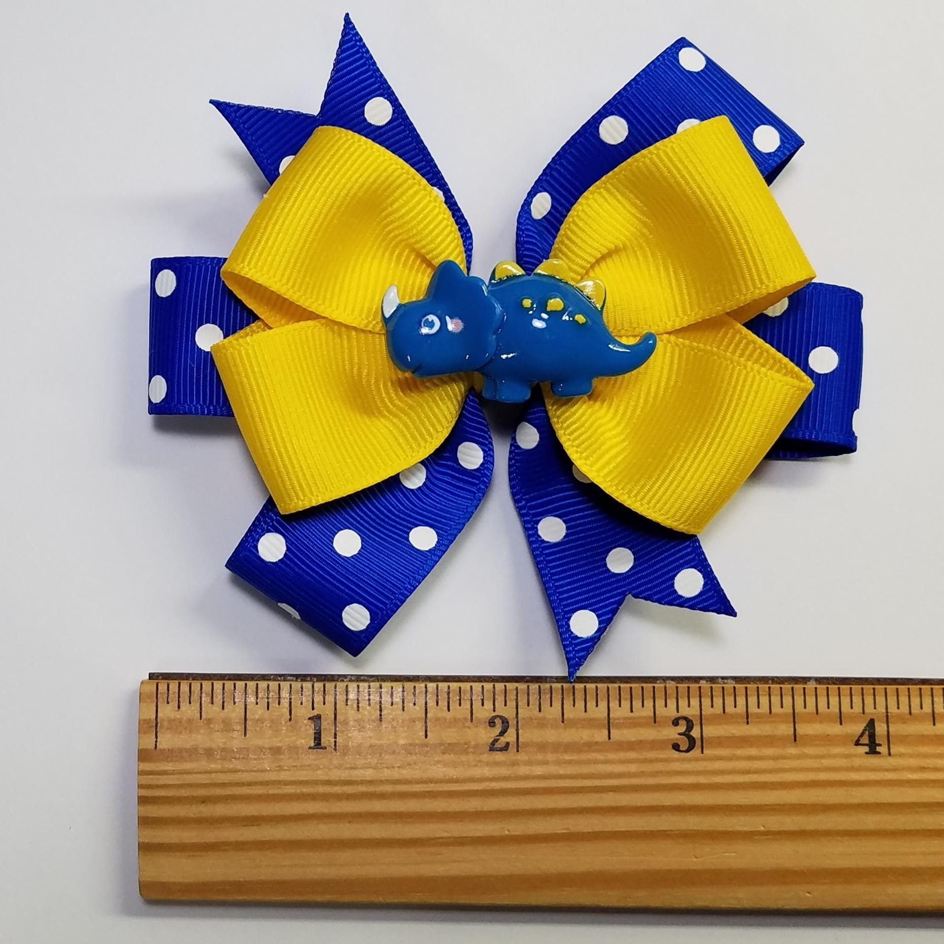 3.5" Dinosaur Polka Dot 