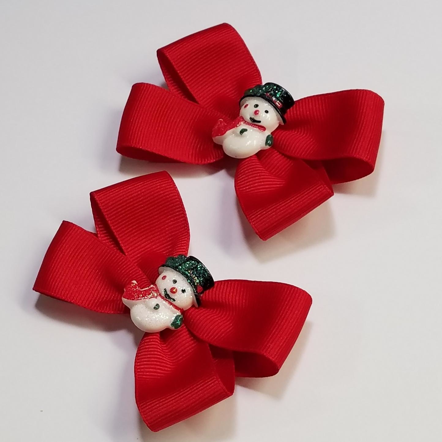 3" Snowman Pigtail