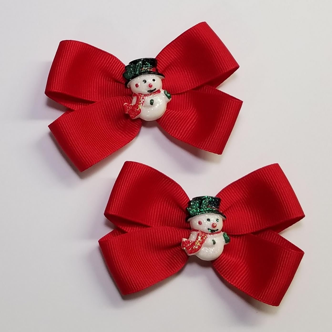 3" Snowman Pigtail
