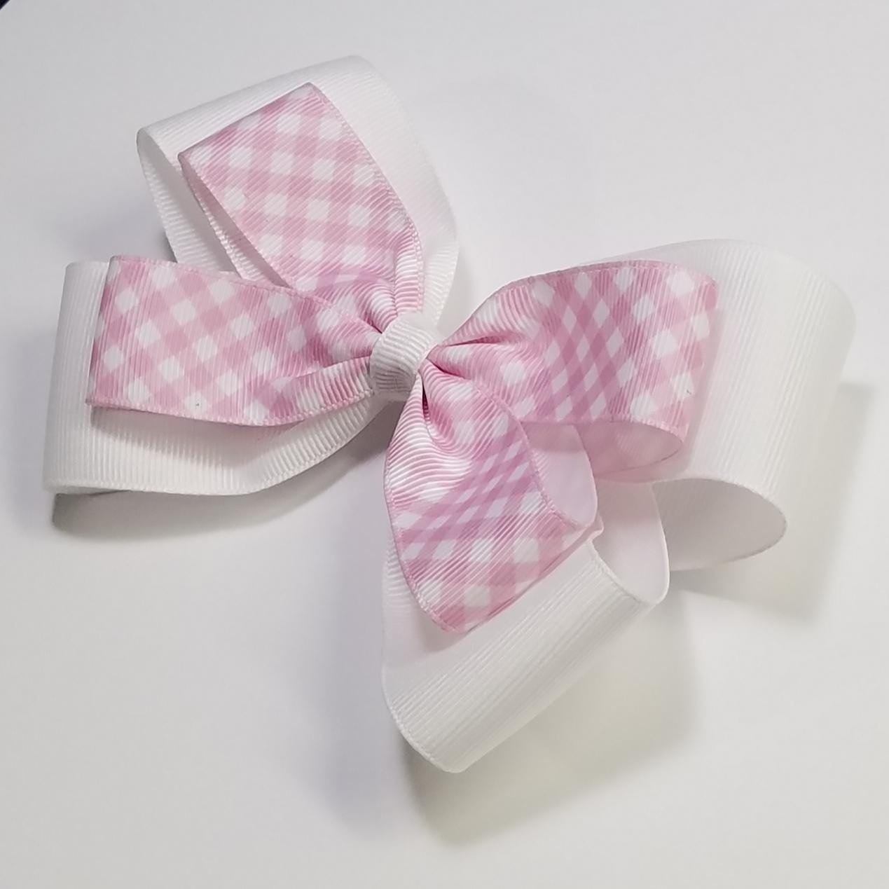 5" Pink Gingham 