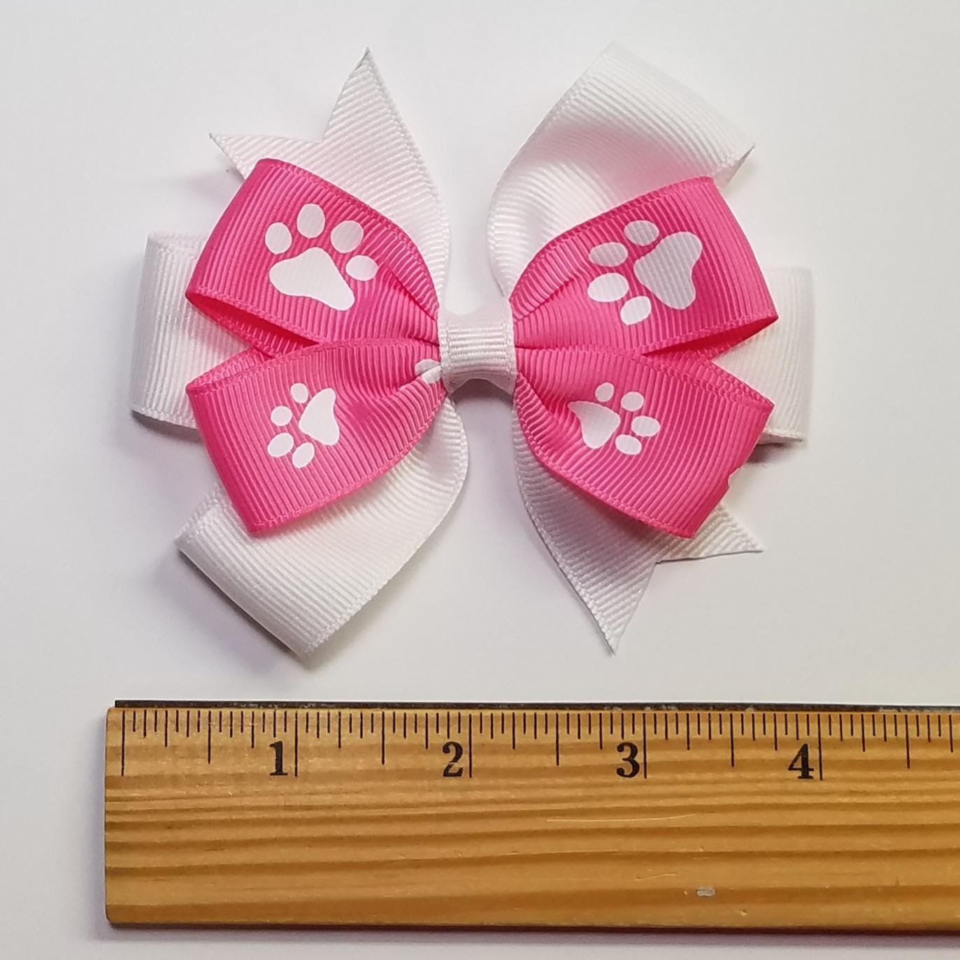 3.5" Hot Pink Paw Print