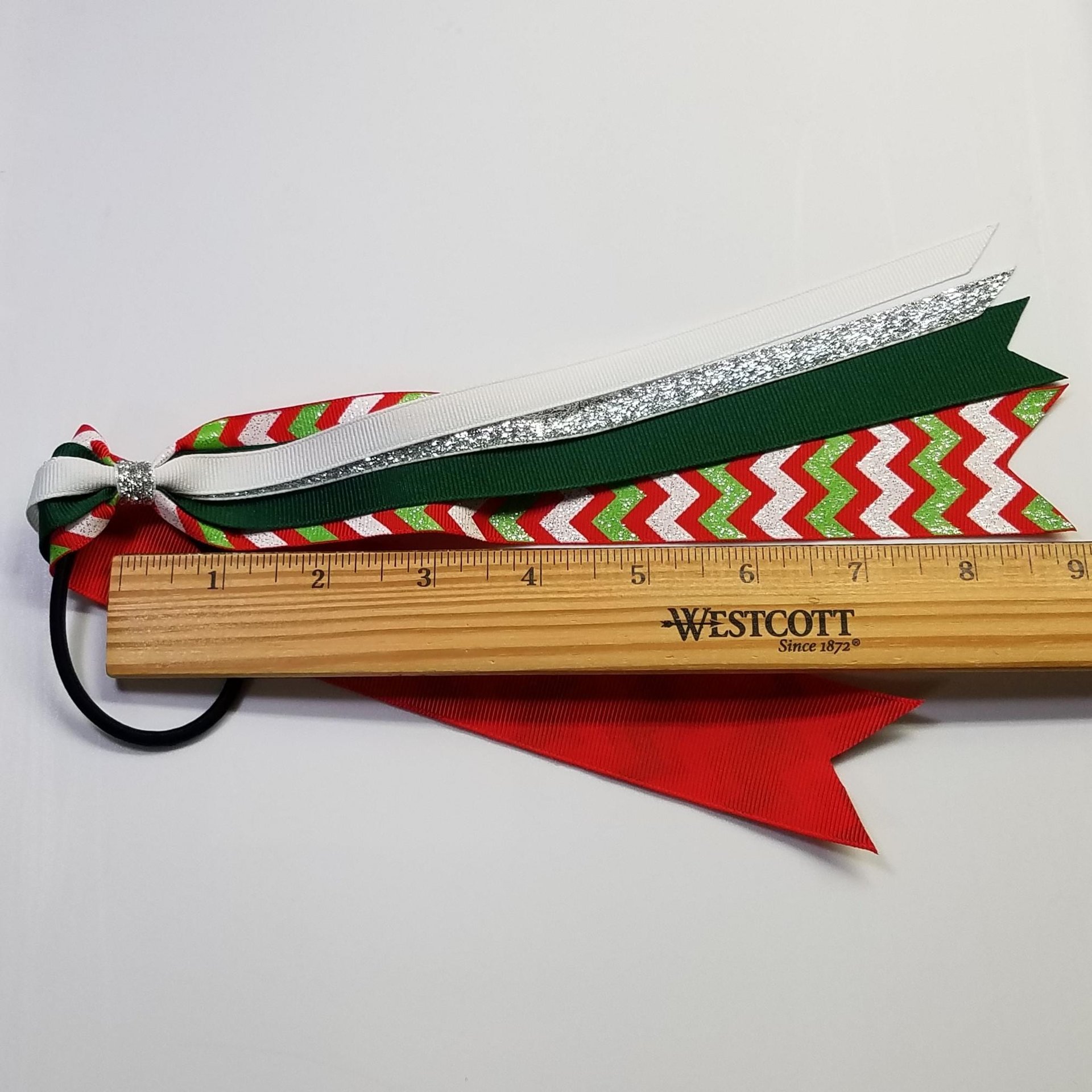 Christmas Glitter Chevron