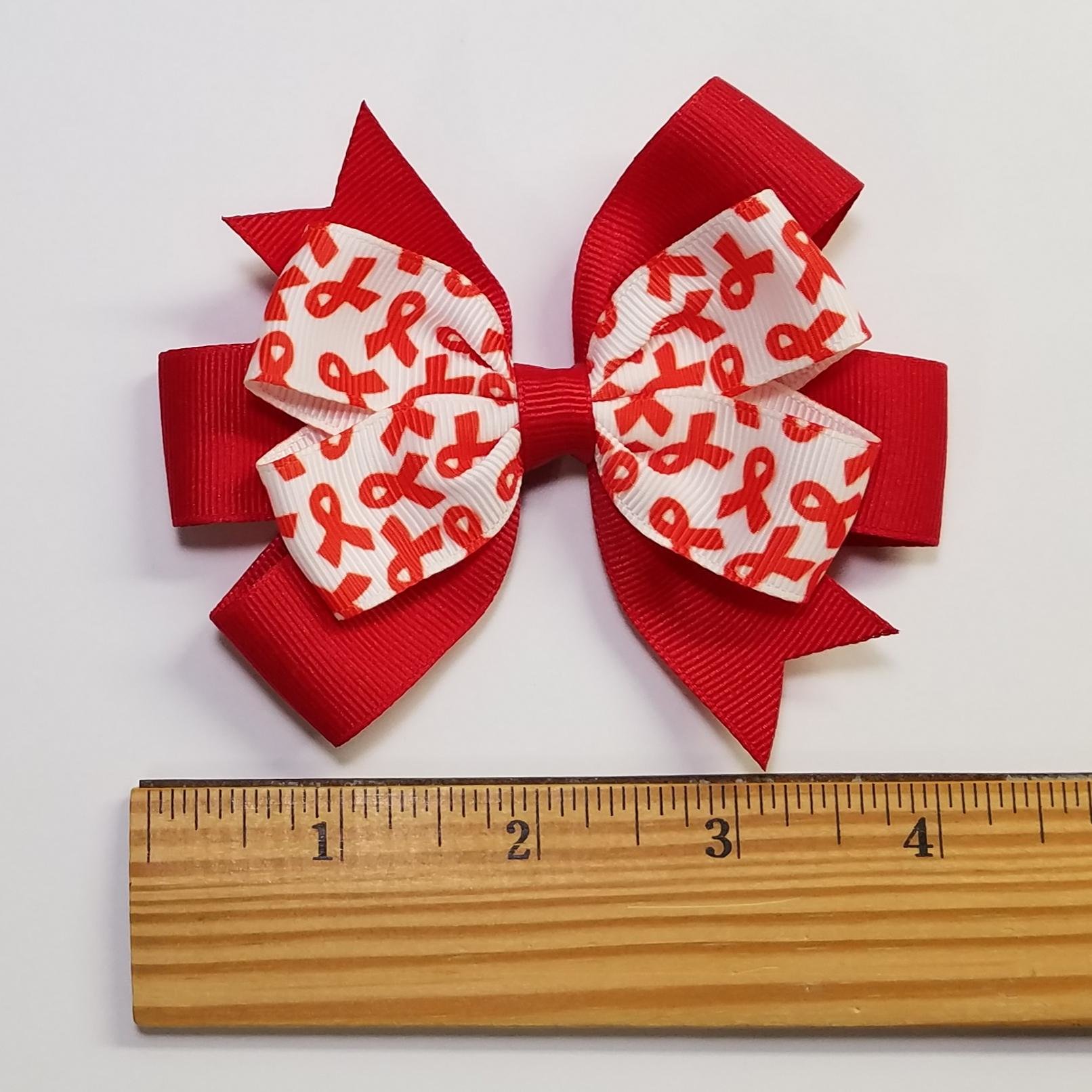 3.5" Red Awareness