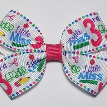 3" Little Miss 3rd Grade 