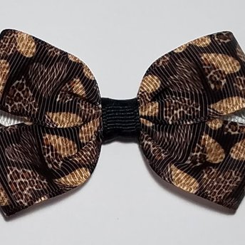 3" Animal Print Heart 