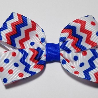 3" Patriotic Chevron