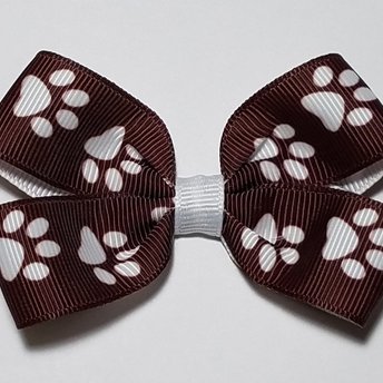 3" Maroon Paw Print 