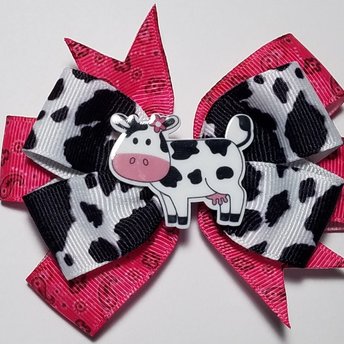 3.5" Cow Print 