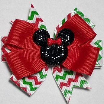 3.5" Christmas Chevron