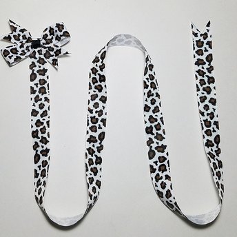 Leopard Ribbon Bow Holder