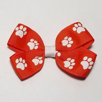 3" Orange Paw Print 