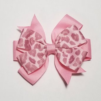 3.5" Pink Leopard Print 