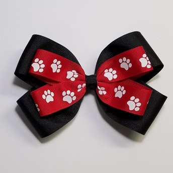 5" Red Paw Print 