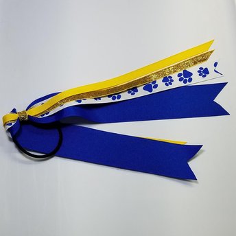 Royal Blue Paw Print 