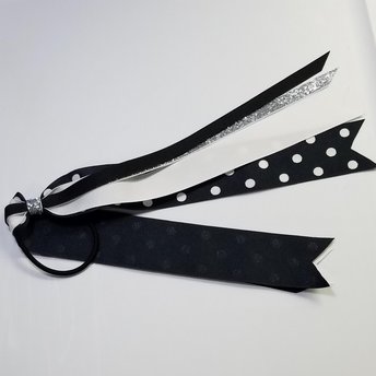 Black White Polka Dot 