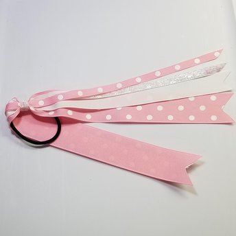 Pink White Polka Dot 