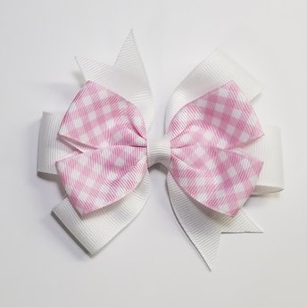 3.5" Pink Gingham