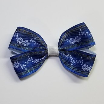 3" Denim Blue Jean and Lace 